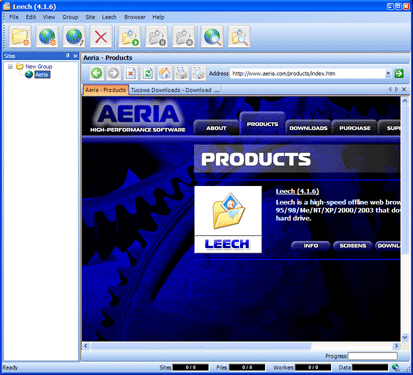 Leech Screenshot